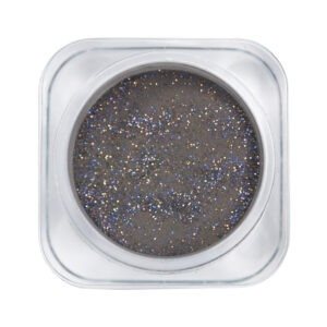 BLAZE Color Powder – глітерна акрилова пудра, BLACK GLITTER, 7 мл