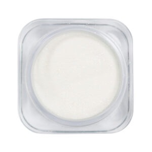 BLAZE Color Powder – глітерна акрилова пудра, WHITE GLITTER, 7 мл