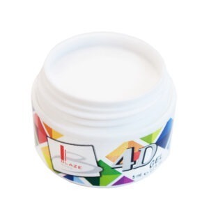 4D Gel – гель-пластилін об’ємний білий, White, 5 мл