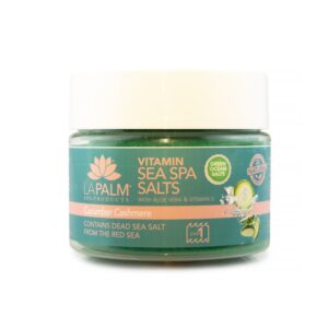 LA PALM Sea Spa Salts, Cucumber Cashmere – Сіль для рук і ніг з морськими мінералами, 355 мл