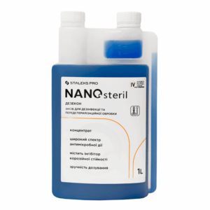 STALEKS NANOsteril – Універсальний засіб концентрат для дезінфекції, 1 л