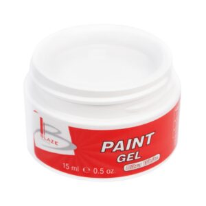 BLAZE Paint Gel – УФ гель-фарба ультра-біла, 15 мл