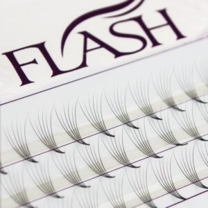 FLASH Вії пучкові 6D, вигин D, товщина 0.07 мм, довжина 10 мм, 60 пучків