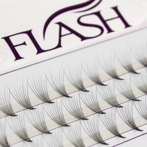 FLASH Вії пучкові 8D, вигин D, товщина 0.07 мм, довжина 10 мм, 60 пучків